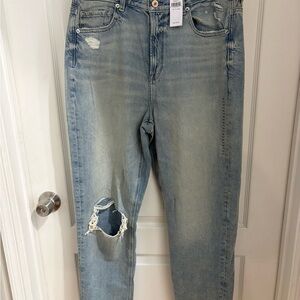 American Eagle Outfitters Light Blue Mom Jeans